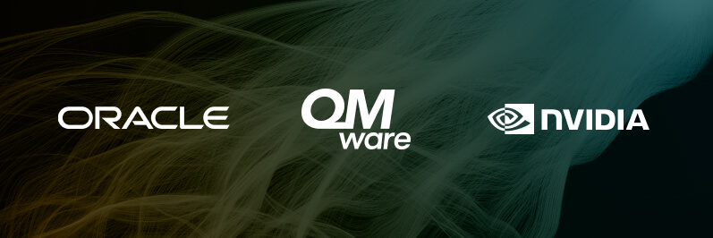 QMware Oracle NVIDIA Logos
